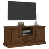 NNEVL TV Cabinet Brown Oak 100x35.5x45 cm Engineered Wood