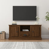 NNEVL TV Cabinet Brown Oak 100x35.5x45 cm Engineered Wood