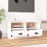 NNEVL TV Cabinet White 93x35.5x45 cm Engineered Wood