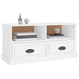 NNEVL TV Cabinet White 93x35.5x45 cm Engineered Wood