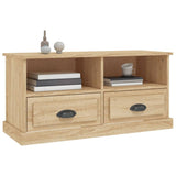 NNEVL TV Cabinet Sonoma Oak 93x35.5x45 cm Engineered Wood