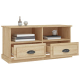 NNEVL TV Cabinet Sonoma Oak 93x35.5x45 cm Engineered Wood