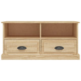 NNEVL TV Cabinet Sonoma Oak 93x35.5x45 cm Engineered Wood