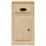 NNEVL Side Cabinet with Drawer Sonoma Oak 40x50x75 cm Engineered Wood