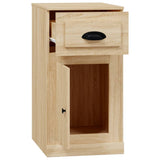 NNEVL Side Cabinet with Drawer Sonoma Oak 40x50x75 cm Engineered Wood