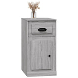 NNEVL Side Cabinet with Drawer Grey Sonoma 40x50x75 cm Engineered Wood