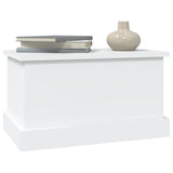 NNEVL Storage Box White 50x30x28 cm Engineered Wood