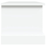 NNEVL Storage Box White 50x30x28 cm Engineered Wood
