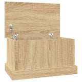 NNEVL Storage Box Sonoma Oak 50x30x28 cm Engineered Wood