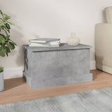 NNEVL Storage Box Concrete Grey 50x30x28 cm Engineered Wood