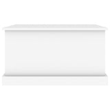 NNEVL Storage Box White 70x40x38 cm Engineered Wood