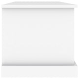 NNEVL Storage Box White 70x40x38 cm Engineered Wood