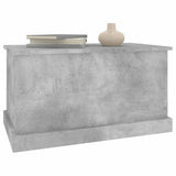 NNEVL Storage Box Concrete Grey 70x40x38 cm Engineered Wood
