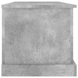 NNEVL Storage Box Concrete Grey 70x40x38 cm Engineered Wood