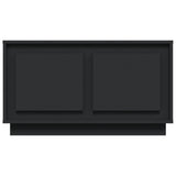 NNEVL TV Cabinet Black 80x35x45 cm Engineered Wood