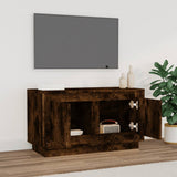 NNEVL TV Cabinet Smoked Oak 80x35x45 cm Engineered Wood