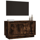 NNEVL TV Cabinet Smoked Oak 80x35x45 cm Engineered Wood