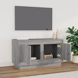 NNEVL TV Cabinet Grey Sonoma 80x35x45 cm Engineered Wood