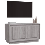 NNEVL TV Cabinet Grey Sonoma 80x35x45 cm Engineered Wood