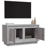 NNEVL TV Cabinet Grey Sonoma 80x35x45 cm Engineered Wood