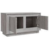 NNEVL TV Cabinet Grey Sonoma 80x35x45 cm Engineered Wood