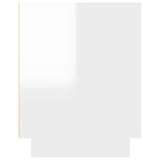 NNEVL TV Cabinet High Gloss White 102x35x45 cm Engineered Wood