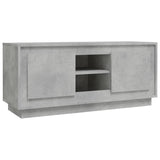 NNEVL TV Cabinet Concrete Grey 102x35x45 cm Engineered Wood