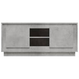 NNEVL TV Cabinet Concrete Grey 102x35x45 cm Engineered Wood