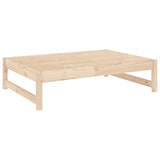 NNEVL Garden Footstool 120x80 cm Solid Wood Pine
