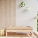 NNEVL Garden Footstool 120x80 cm Solid Wood Pine