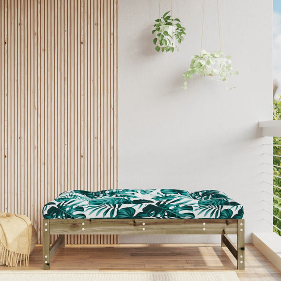 NNEVL Garden Footstool 120x80 cm Impregnated Wood Pine