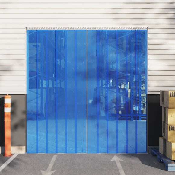 NNEVL Door Curtain Blue 200 mmx1.6 mm 25 m PVC