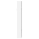 NNEVL Mirror Jewellery Cabinet with LED Lights Wall Mounted White