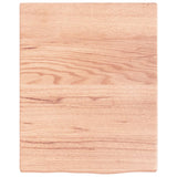 NNEVL Wall Shelf Light Brown 40x50x2 cm Treated Solid Wood Oak
