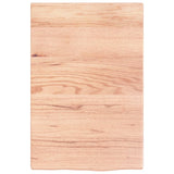 NNEVL Wall Shelf Light Brown 40x60x2 cm Treated Solid Wood Oak