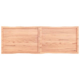 NNEVL Table Top Light Brown 180x60x(2-6)cm Treated Solid Wood Live Edge