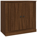 NNEVL Sideboards 3 pcs Brown Oak Engineered Wood