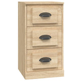 NNEVL Sideboards 3 pcs Sonoma Oak Engineered Wood
