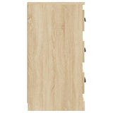 NNEVL Sideboards 2 pcs Sonoma Oak Engineered Wood