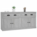 NNEVL Sideboards 2 pcs Grey Sonoma Engineered Wood