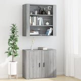 NNEVL Highboard Grey Sonoma Engineered Wood