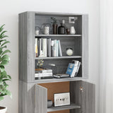 NNEVL Highboard Grey Sonoma Engineered Wood