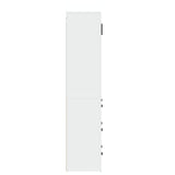 NNEVL Highboard High Gloss White Engineered Wood
