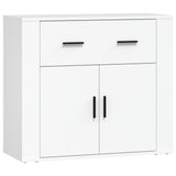 NNEVL Sideboards 3 pcs White Engineered Wood