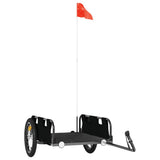 NNEVL Cargo Bike Trailer Black Oxford Fabric and Iron