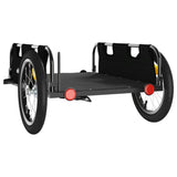 NNEVL Cargo Bike Trailer Black Oxford Fabric and Iron