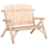 NNEVL 4 Piece Garden Lounge Set Solid Wood Spruce