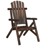NNEVL 5 Piece Garden Lounge Set Solid Wood Spruce