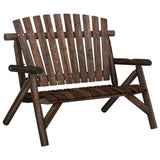 NNEVL 5 Piece Garden Lounge Set Solid Wood Spruce