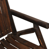 NNEVL 5 Piece Garden Lounge Set Solid Wood Spruce